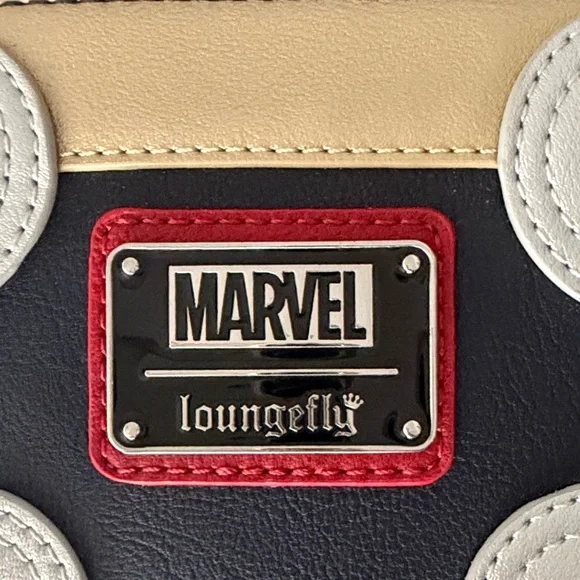 Loungefly Marvel Thor Backpack - Red, Black, Silver - Picture 2 of 4